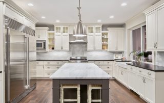 Epoxy Countertop protect painted cabinets